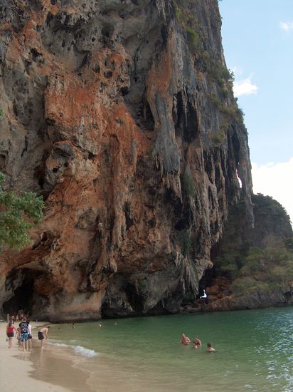 Zurück am Pranang Beach