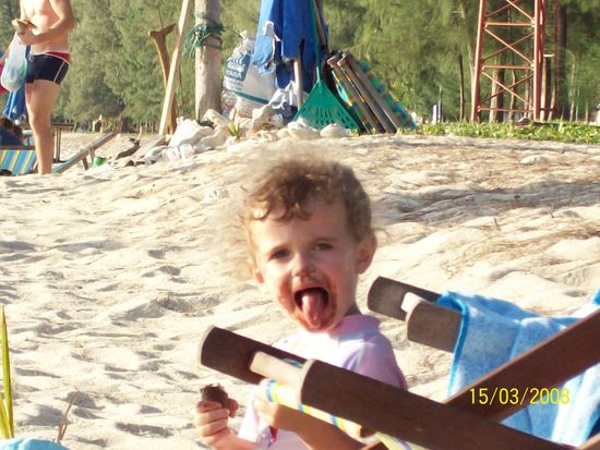 So ne Schokko-Glace ist einfach fein...