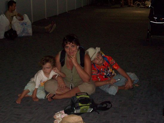 Warten auf den Flieger...