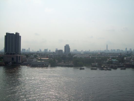 direkter Ausblick vom Balkon...