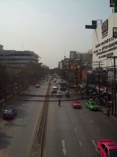 Strasse beim Victory Monument