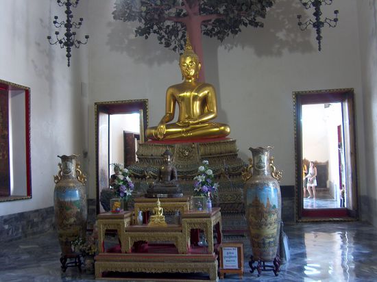 Neben Tempel in Wat Po