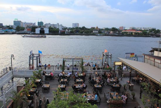 Aussicht von unserem Balkon im Navalai River Resort
