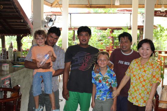 Das Team vom Smile Beach Resort