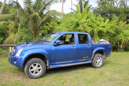 unser PickUp fuer 1'500 THB am Tag