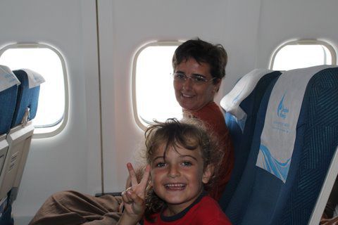 Unseren Frauen gefällt der Flug