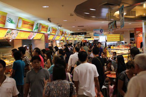 Food Mall im Platinum