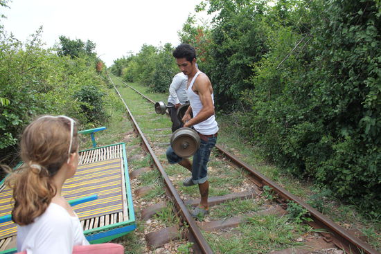 auf die Seite gestellt.....