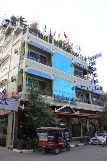 unser hotel in Battambang, das Seng Hout Hotel...