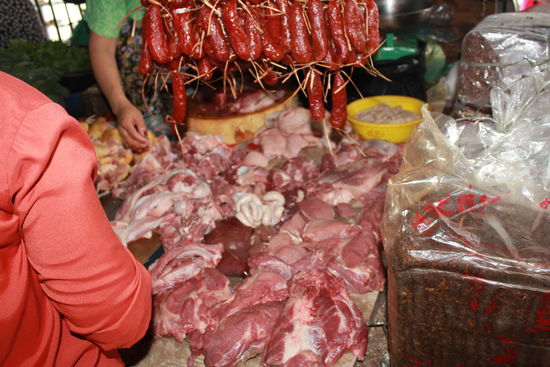 Hier wird noch das ganze Tier verwertet....