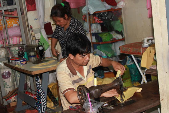 Das ist noch Handarbeit...