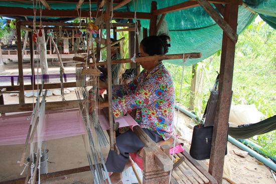 Je mehr Stäbe vorgehängt sind, umso komplizierter das Muster....