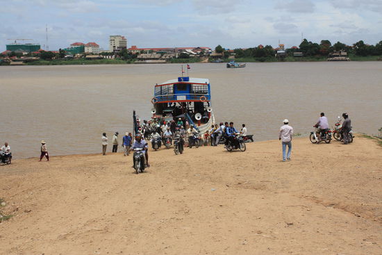 und zurück ans Festland...