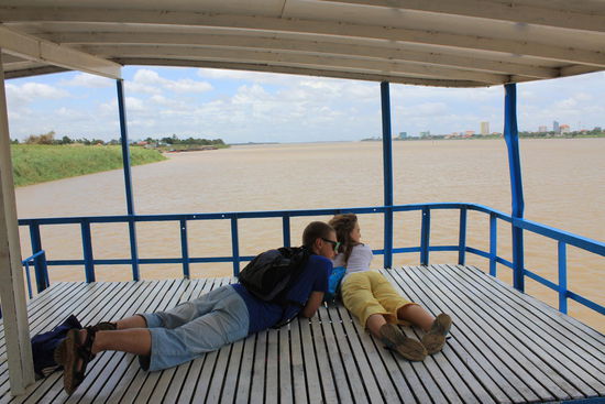 auf dem Sonnendeck....