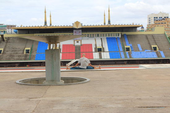 sogar Olympisches-Feuer...