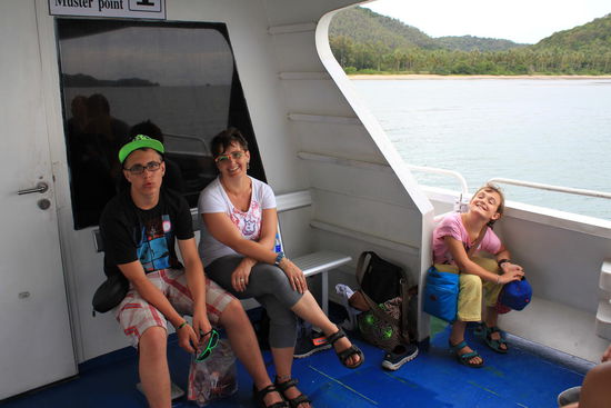 Froh, wenn wir dann in der Tanote Bay sind...