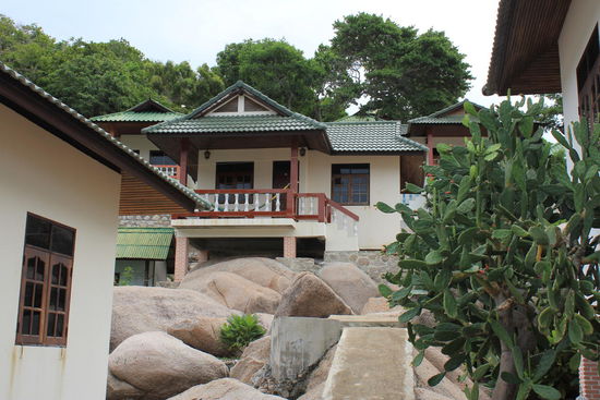 unser Bungalow... um rauf zu kommen brauchte man schon fast 4x4...