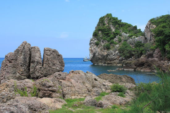 Die Bucht wäre sicherlich schön zum schnorcheln...