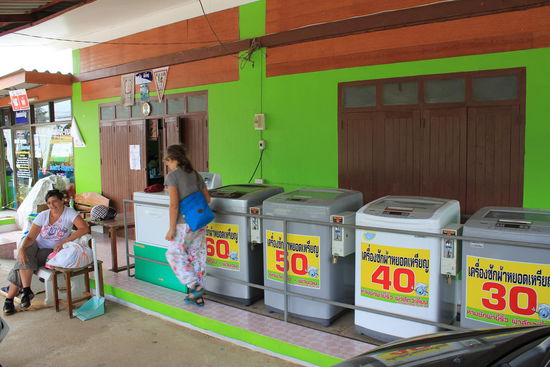 in Ban Krut wird noch selber gewaschen....