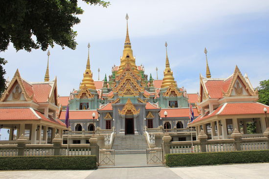 Wat Thang Sai auf dem Berg bei Ban Krut...