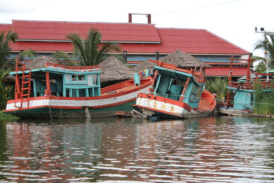 am Floating-Market....