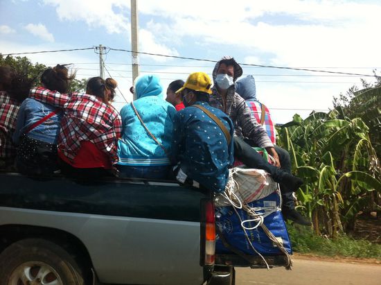 Transport in Kambodscha...