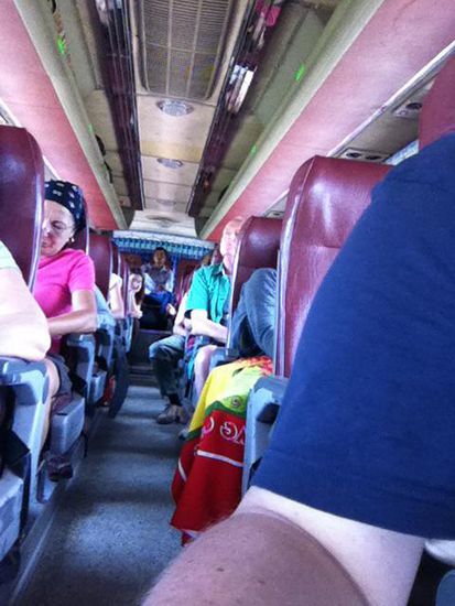 Bus nach Battambang