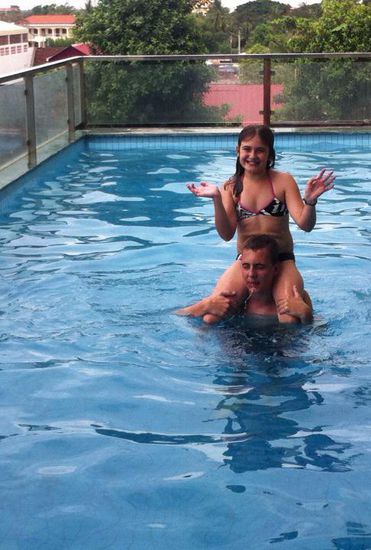 Pool in Battambang...