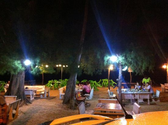 Strandrestaurant in Ban Krut...