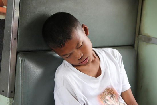 Mitreisender zum dritten....