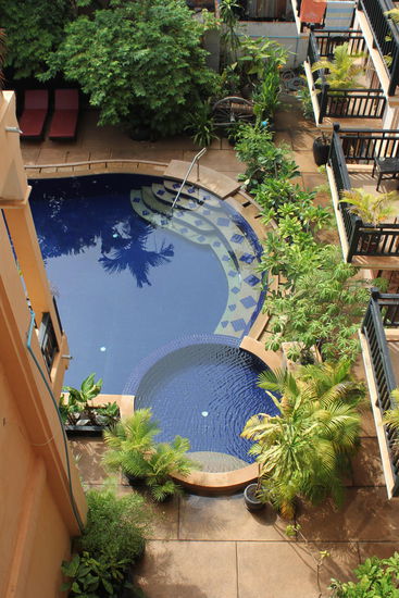 Pool vom Kidi-Zimmer aus.... (hatten diesen immer fuer uns alleine)