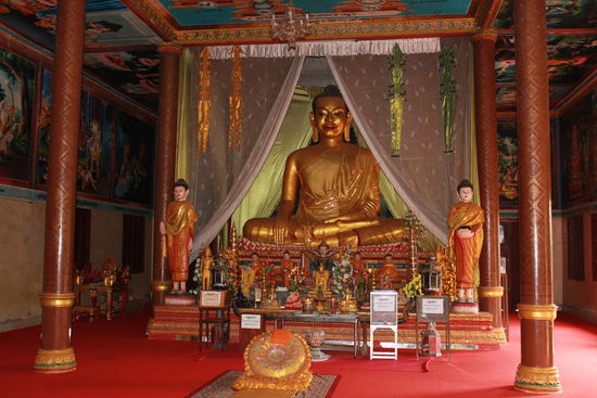 Tempel auf dem Gelaende der Gedenkstaette...