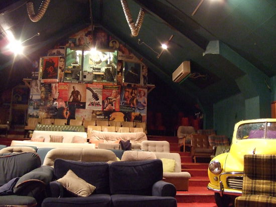 Das Kino von innen.
Einfach klasse!!