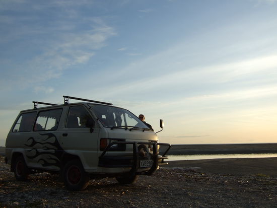 Hier ein weiteres Beispiel fuer einen Uebernachtungsplatz mit Luxushotelausblick.