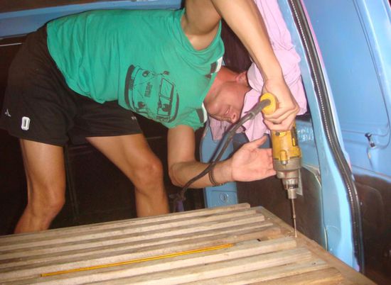 die "Zimmrerei" war nicht umsonst...