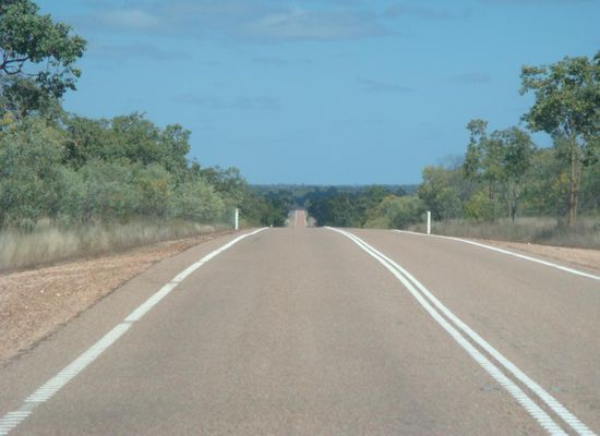 Lange "Gerade" von ueber 5KM sind keine Seltenheit!