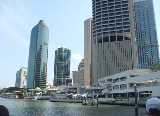 Brisbane vom River aus