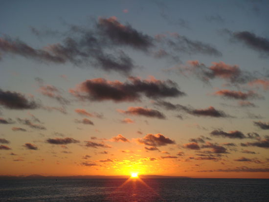 sunset on the boat...amazing