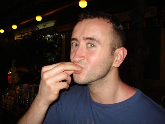 Ein gutes Gefuehl am Ende der Nahrungskette zu sitzen.