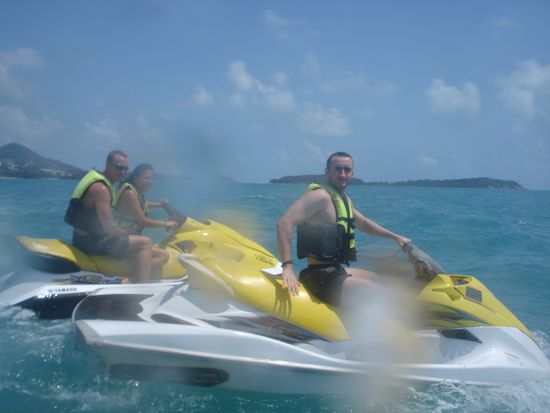 Ruecken gerade und mit Vollgas vorraus