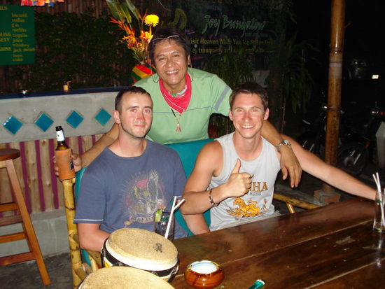 Zian und seine Trommelschueler