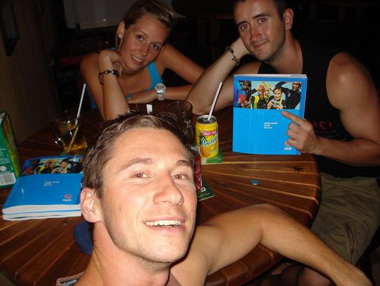 Geschafft nach 3 Lehrvideos und zahllosen Testfragen