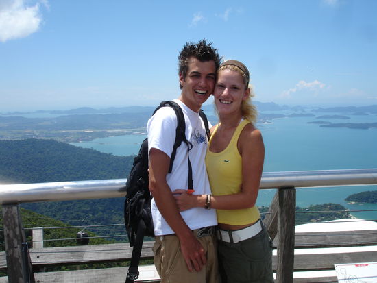 Grandiose Aussichten bieten sich von Langkawis View Point.