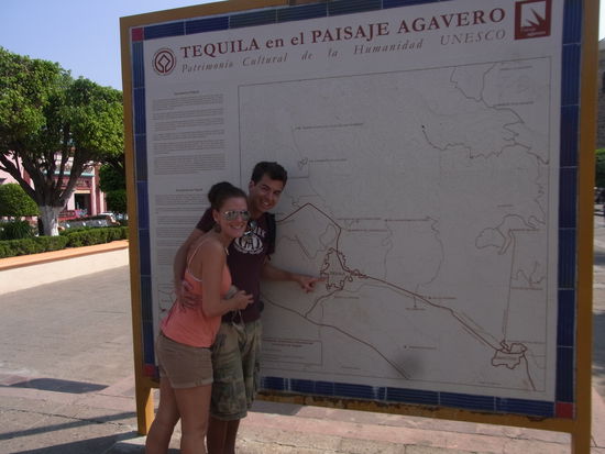 Michi und Alex in Tequila