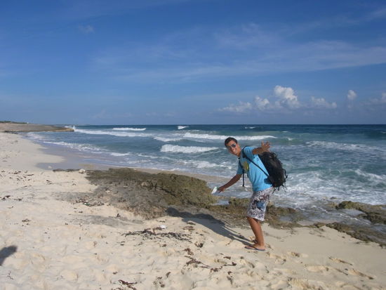 am Suedende von Cozumel