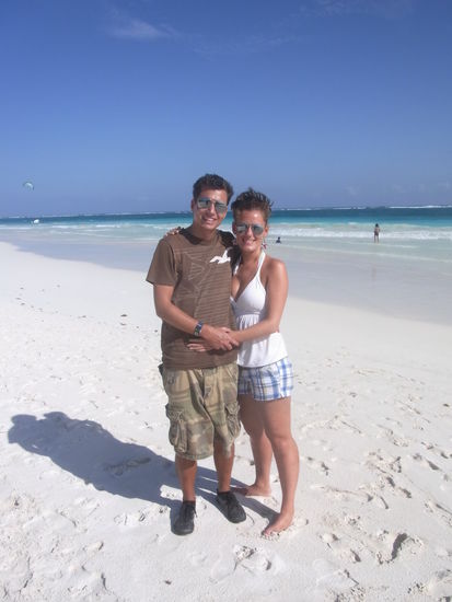 Am El Paraiso Beach in Tulum (23. Dezember, 14:00 Uhr  )