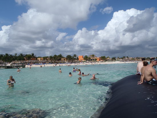 Am Strand...auf den "Walen".