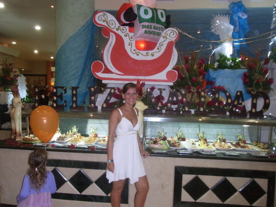 Heiligabend beim Christmas-Buffet