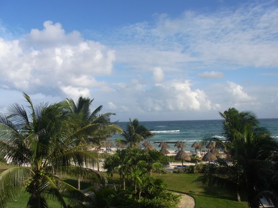 Blick von unserem Balkon