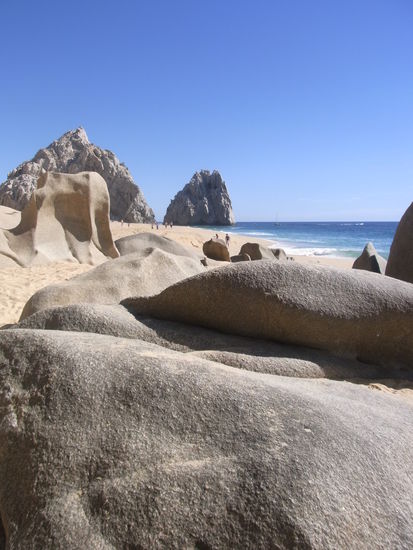 Am Divorce Beach (Am pazifischen Ozean)